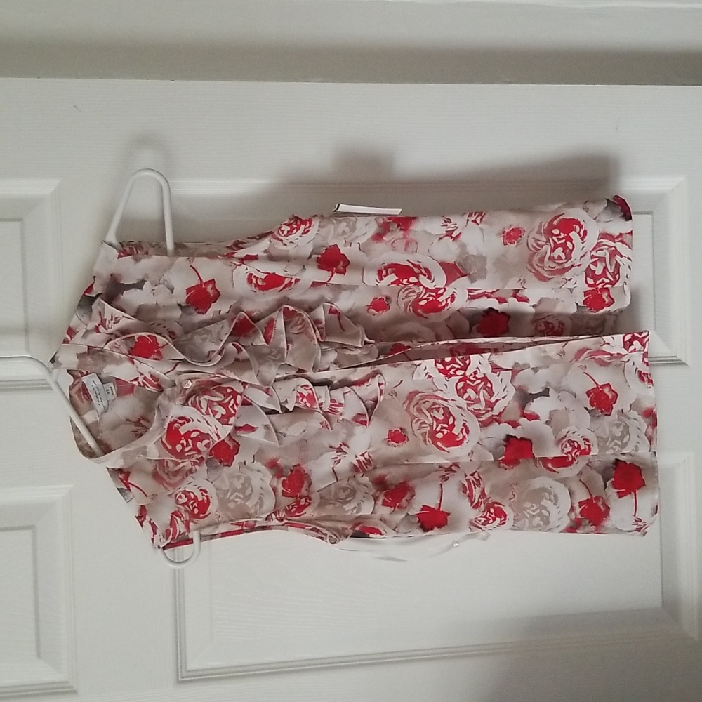 Women's floral button down